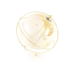 Esfera Armilar Decorativa Minimalista
