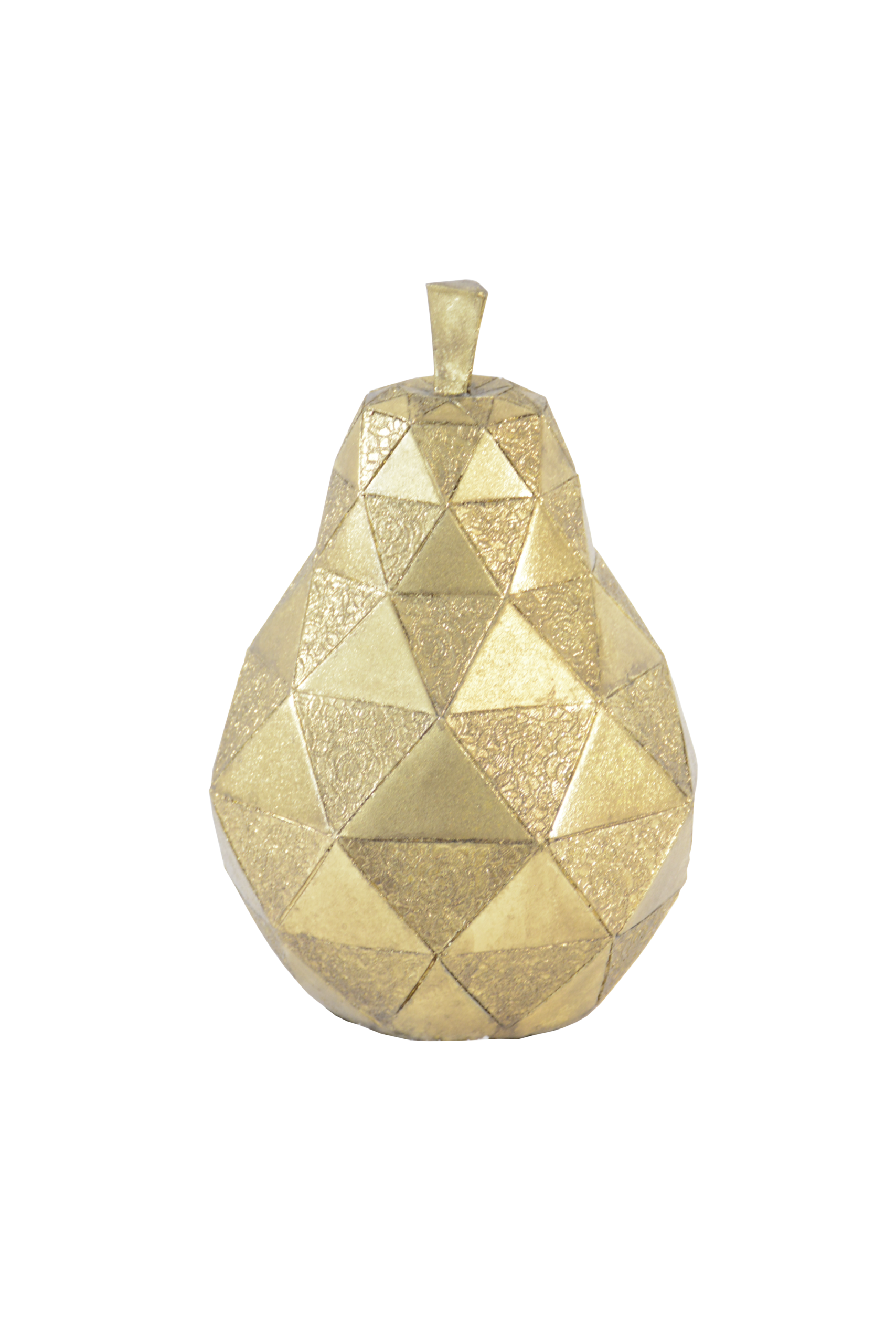016 Pêra Decorativa Facetada Geométrica - Image 1