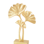 Escultura de Folhas de Ginkgo Biloba