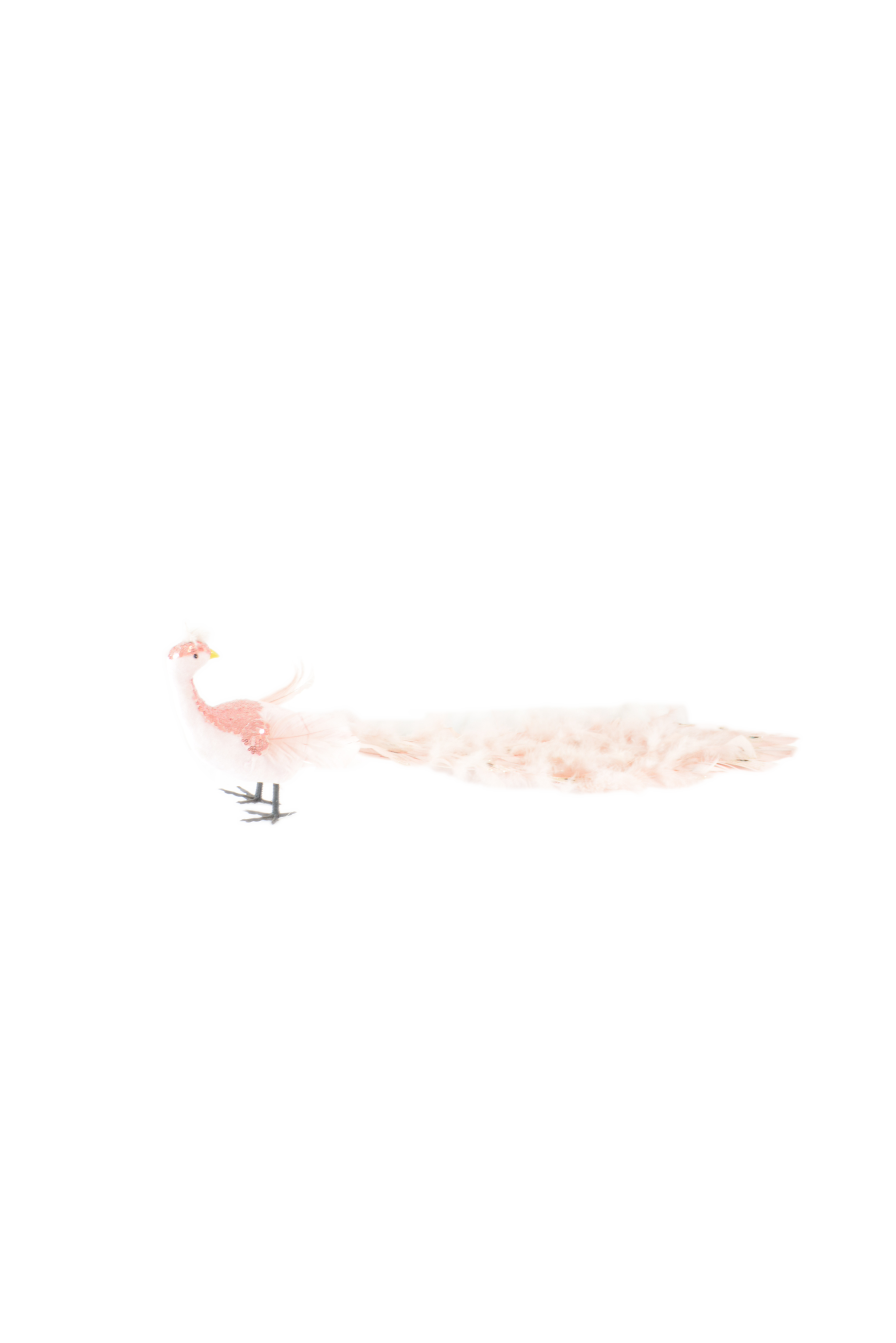151 Estatueta Pavão Real de Pouso Elegant - Image 1