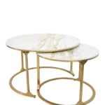 Conjunto de Mesas Golden Ring
