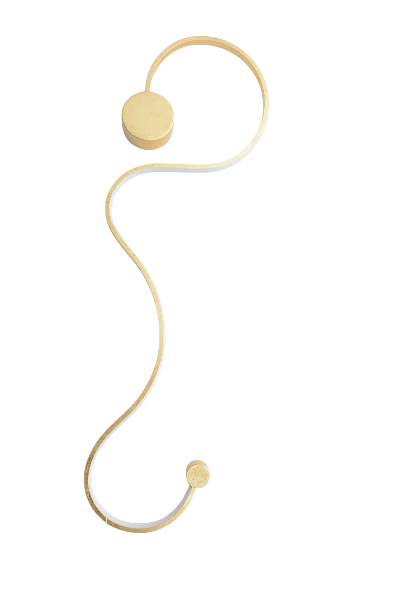 673 Aplique de Parede LED Escultórico Sinuoso - Image 1