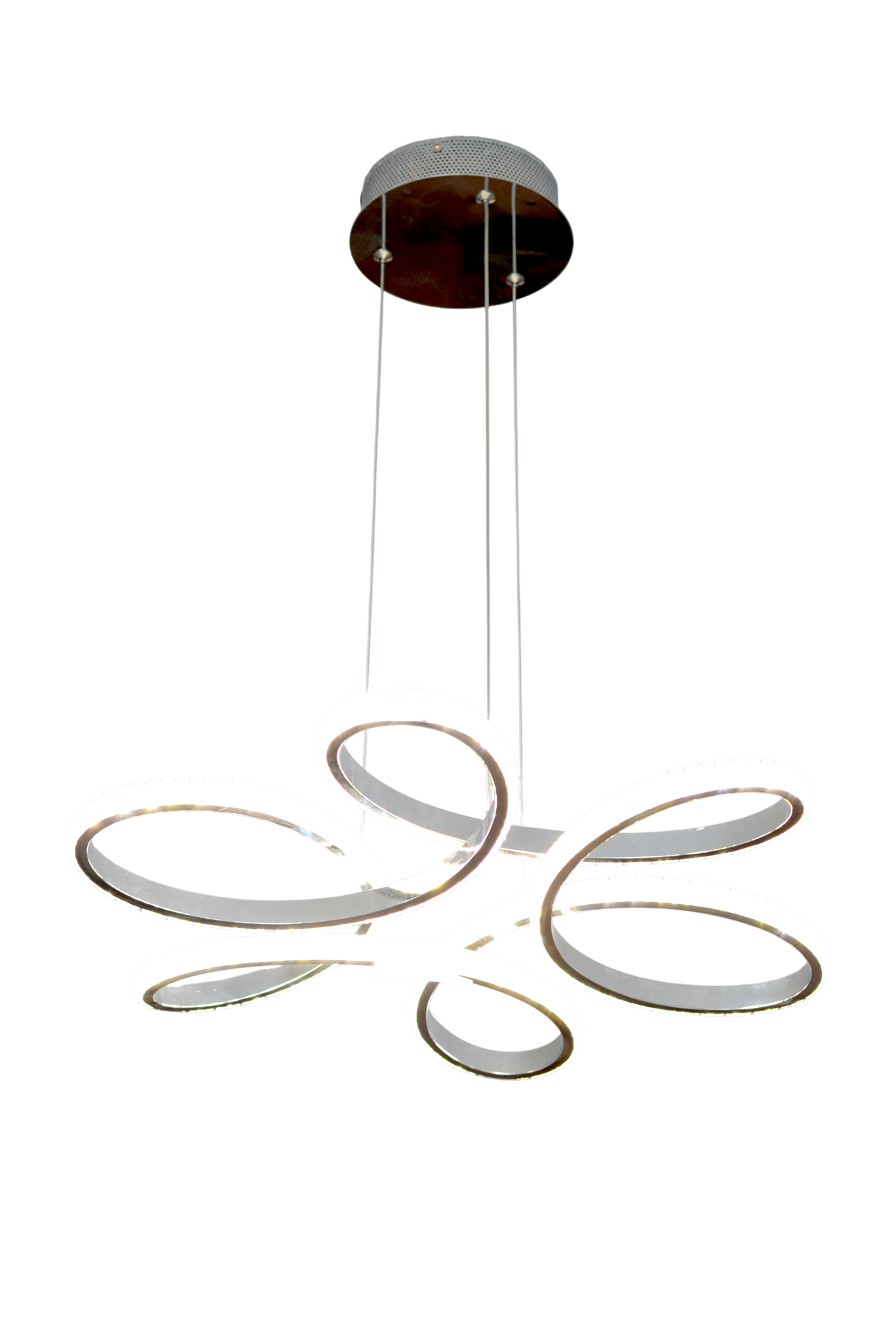 7 - CT Candeeiro Suspenso LED Pétalas Abstratas - Image 1