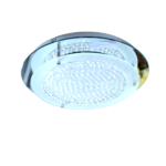 Plafond Circular LED Prata Espelhado