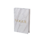 Livro Decorativo YSL Preto e Ouro