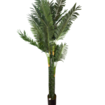 Planta Artificial Palmeira em Vaso Preto